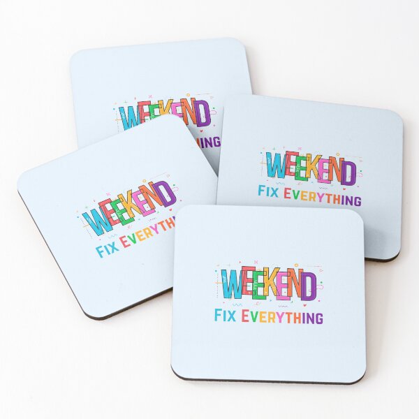 Item preview, Weekends Fix Everything designed and sold by fadilow.