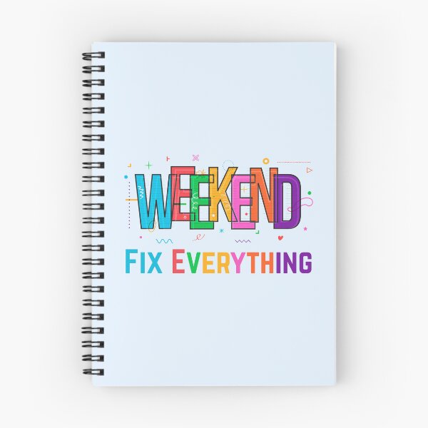 Item preview, Weekends Fix Everything designed and sold by fadilow.