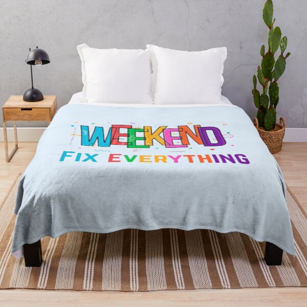 Item preview, Weekends Fix Everything designed and sold by fadilow.