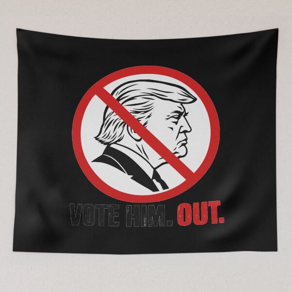 Item preview, Vote Trump Out – Anti Trump Election Protest designed and sold by TEEJAMBOREE.