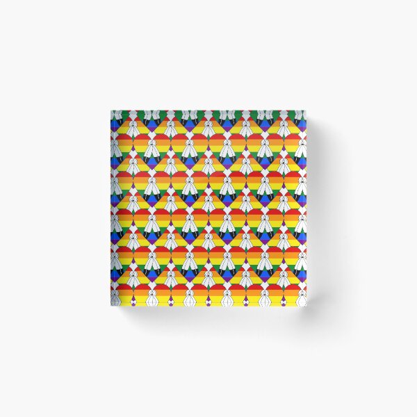 Item preview, Heart With Two Spirit Flag Pattern designed and sold by TheIconSmith.