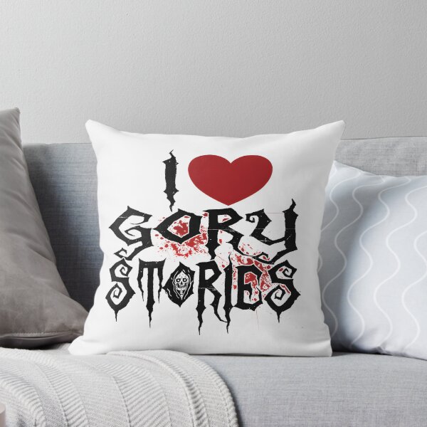 Item preview, I Love Gory Stories Logo Graphic Design for Horror Fans designed and sold by Salin Loktam.