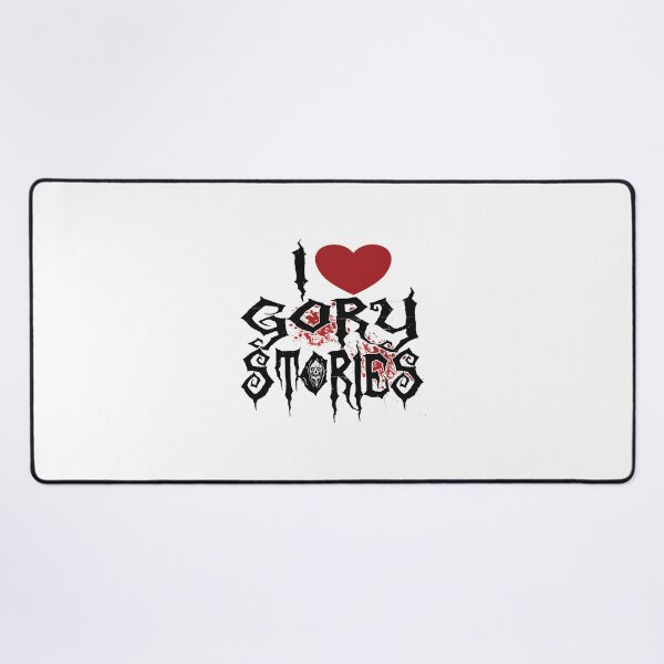 Item preview, I Love Gory Stories Logo Graphic Design for Horror Fans designed and sold by Salin Loktam.