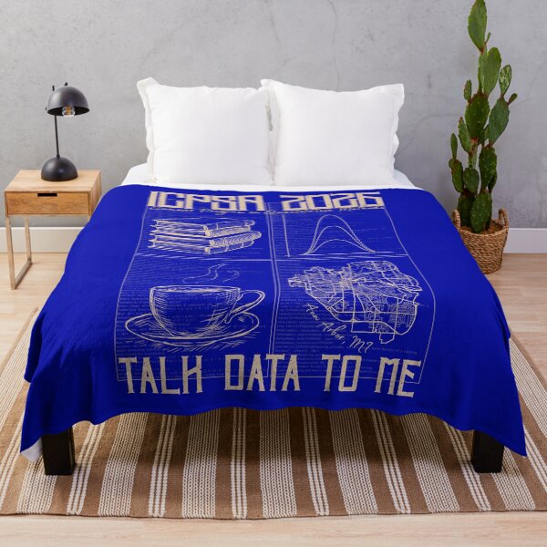 Item preview, Talk Data To Me: 2026 ICPSR Summer Program (for dark backgrounds) designed and sold by ICPSR.