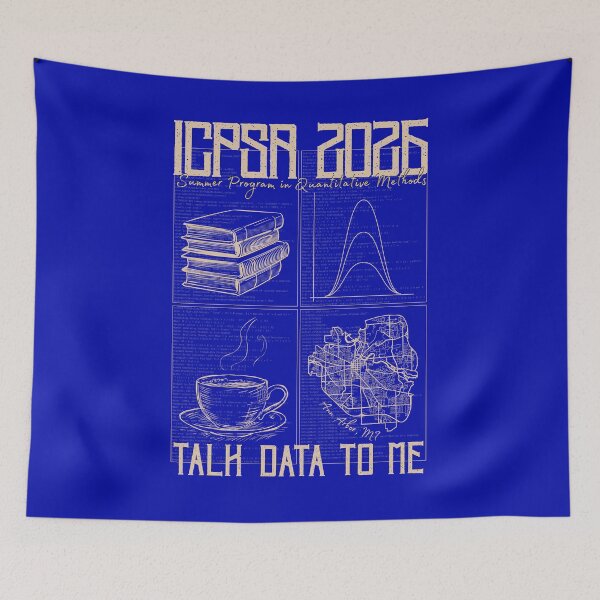 Item preview, Talk Data To Me: 2026 ICPSR Summer Program (for dark backgrounds) designed and sold by ICPSR.