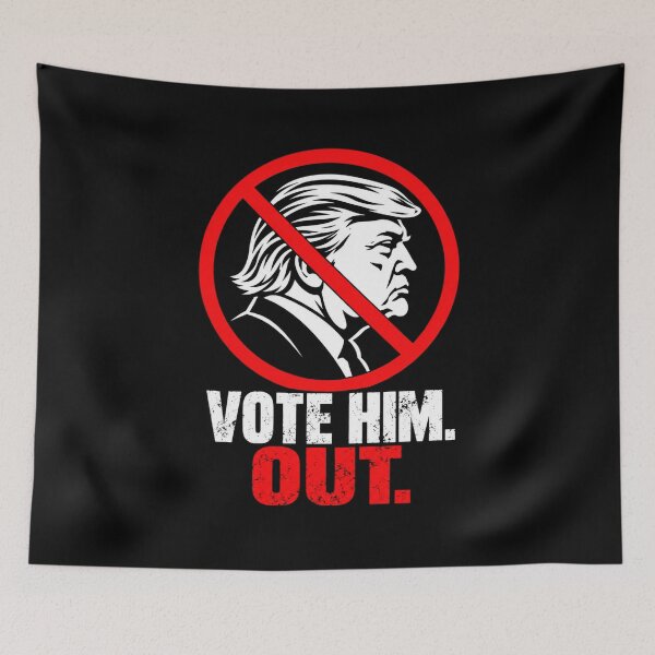 Item preview, Vote Trump Out – Anti Trump Election Protest designed and sold by TEEJAMBOREE.
