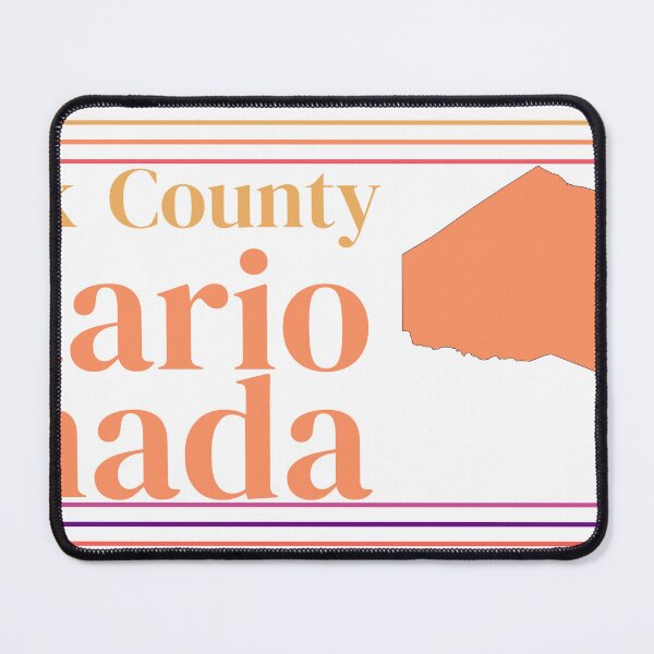 Item preview, Norfolk County Ontario Canada City Marked On Map designed and sold by TheIconSmith.