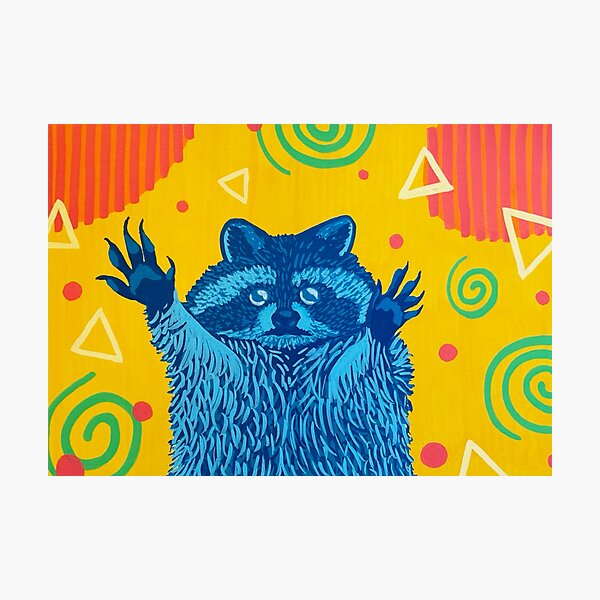 Item preview, Raccoon Wizard designed and sold by shopkatiehorton.