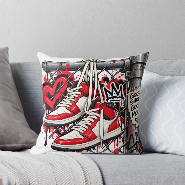 Item preview, Good Shoes Good Mood – Red Street Style Sneakers designed and sold by TinyWeird.