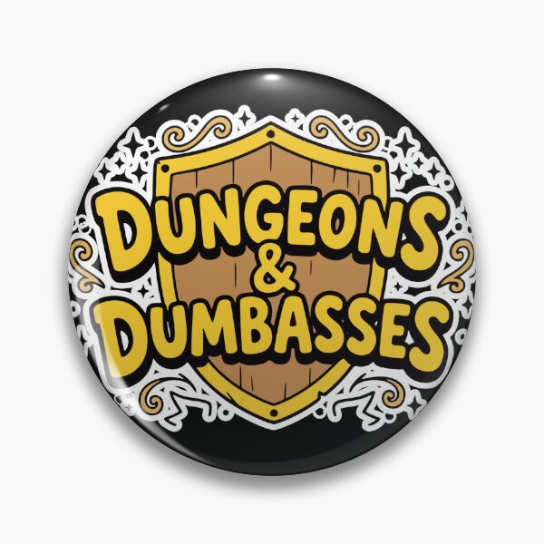 Item preview, Dungeons & Dumbasses designed and sold by Batata's Shop.