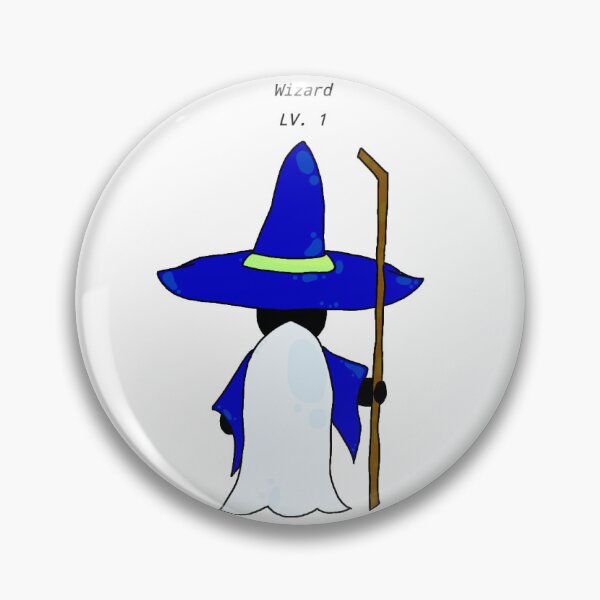 Item preview, LV. 1 Wizard designed and sold by AIRdraws.