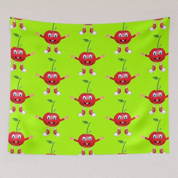 Item preview, Happy Cherry Animated Character Boy Version designed and sold by ExpressiveToon.