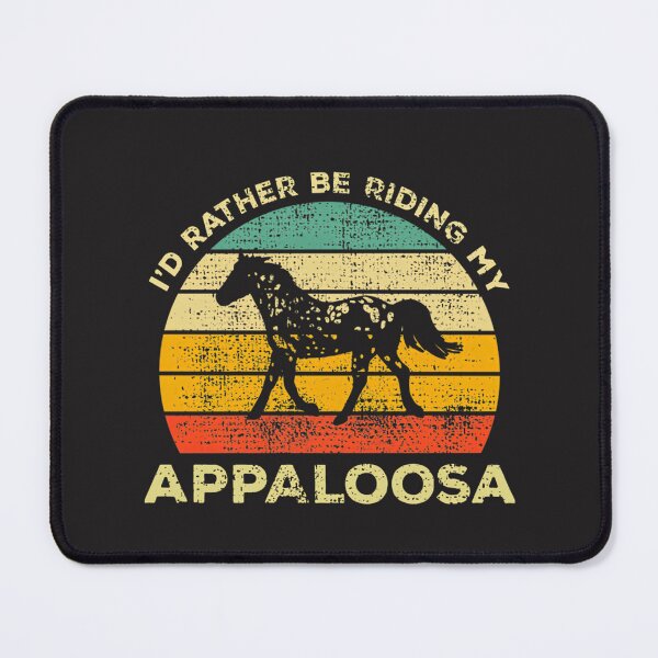 Item preview, I'd Rather Be Riding My Appaloosa Vintage Style Gift for Appaloosa Horse Lovers designed and sold by Albyna.