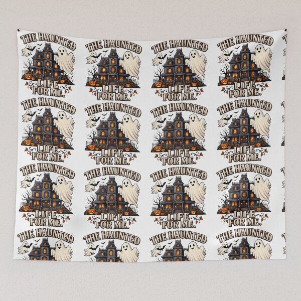 Item preview, Halloween ,  funny Ghosts Haunting houses A life for them designed and sold by SABEHAT.