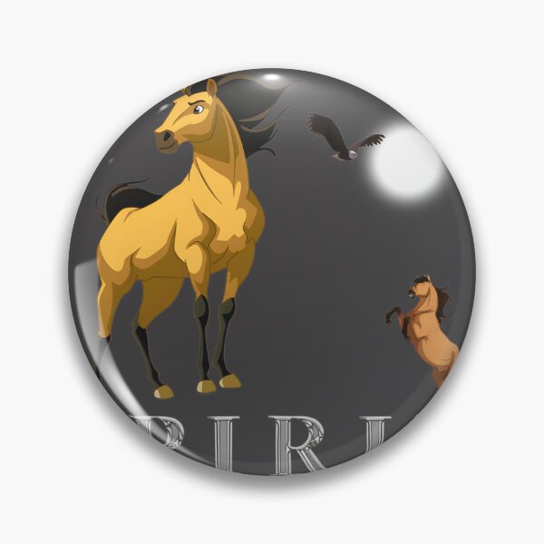 Item preview, Spirit Stallion of the Cimarron Inspired Wild Horse Illustration designed and sold by Albyna.