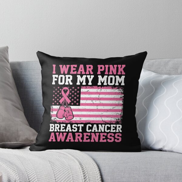 Item preview, Breast Cancer Awareness Pink Ribbon Boxing Mom Graphic designed and sold by SofenArt.