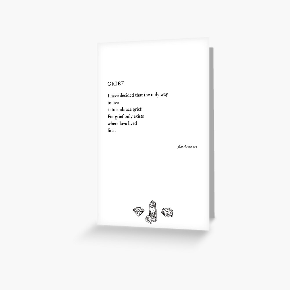 Grief Greeting Card