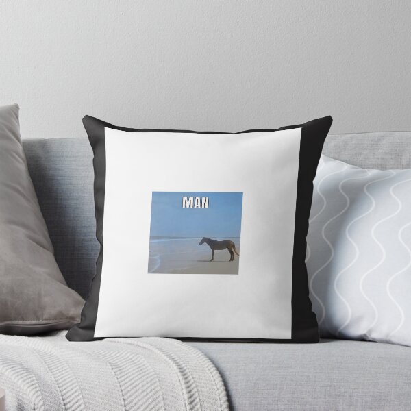 Item preview, Man Horse by Ocean Meme Inspired Funny Humorous Artwork designed and sold by Albyna.