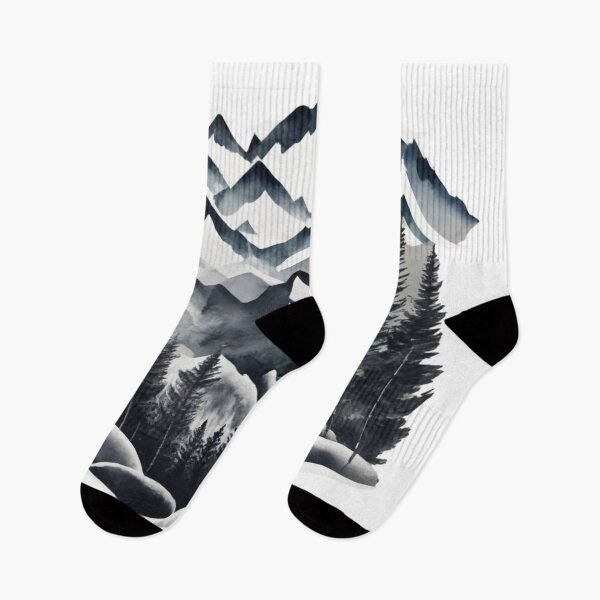 Item preview, Dark Forest Jagged Mountains designed and sold by Gustavo Navarro.