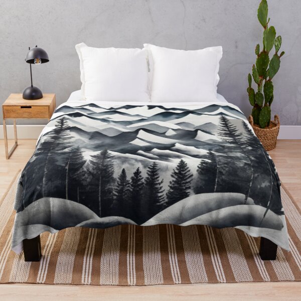 Item preview, Dark Forest Jagged Mountains designed and sold by Gustavo Navarro.