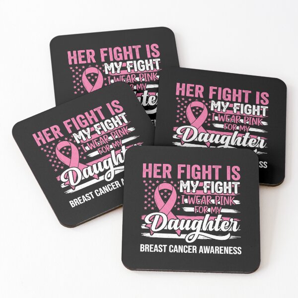 Item preview, breast cancer awareness Pink Ribbon Fighter Daughter designed and sold by SofenArt.