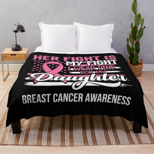 Item preview, breast cancer awareness Pink Ribbon Fighter Daughter designed and sold by SofenArt.
