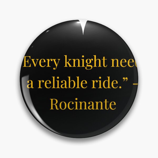 Item preview, Rocinante Quote – Don Quixote Gold Text Black Heart designed and sold by TheIconSmith.