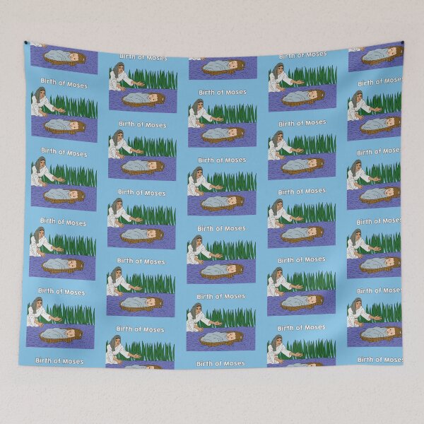 Item preview, Birth of Moses designed and sold by elviamontemayor.