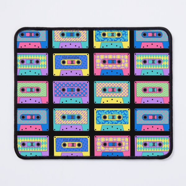 Item preview, Mixed Tape Colorful Retro Audio Cassettes designed and sold by LaRoach Digital Arts.
