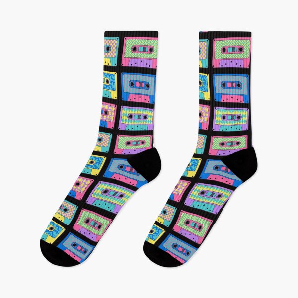 Item preview, Mixed Tape Colorful Retro Audio Cassettes designed and sold by LaRoach Digital Arts.