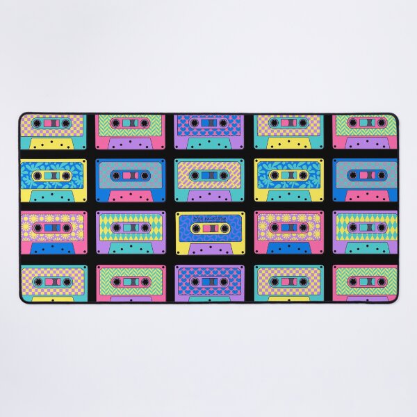 Item preview, Mixed Tape Colorful Retro Audio Cassettes designed and sold by LaRoach Digital Arts.