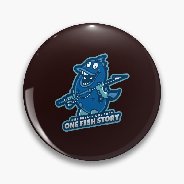 Item preview, ONE BREATH -  ONE SHOT -  ONE FISH STORY designed and sold by JamiesLocker.