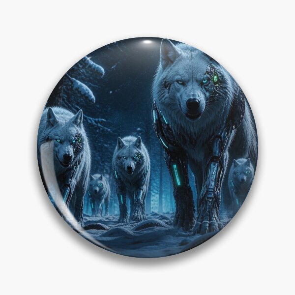 Item preview, Cybernetic Wolf Pack designed and sold by LazyDayzCo.