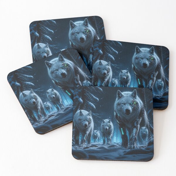 Item preview, Cybernetic Wolf Pack designed and sold by LazyDayzCo.