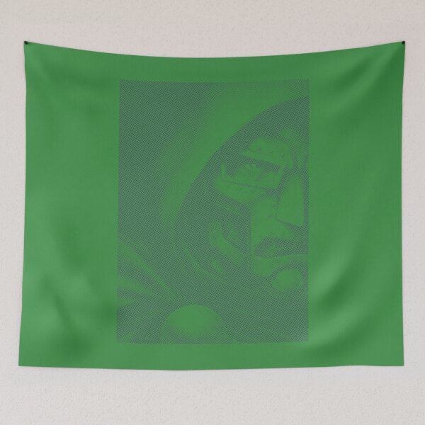 Item preview, Halftone Doom designed and sold by Cathedral of Curiosity.