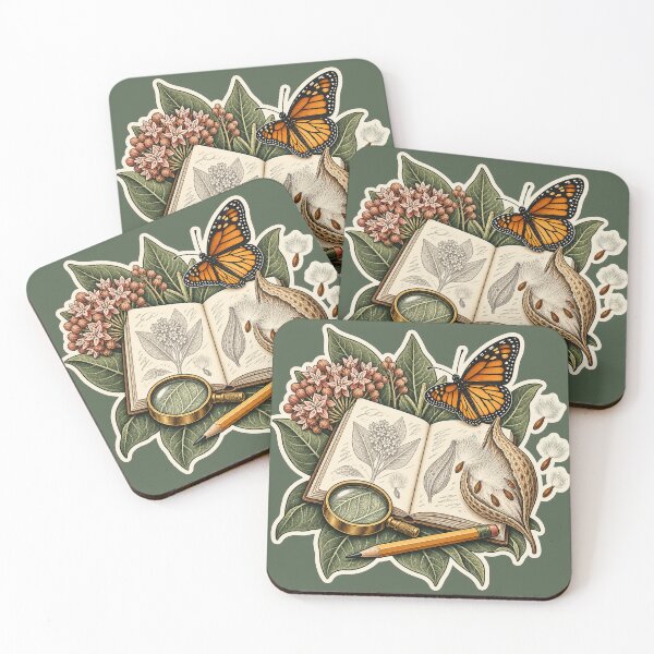 Item preview, Milkweed Field Notes Nature Journal Sticker designed and sold by WaynesCave.