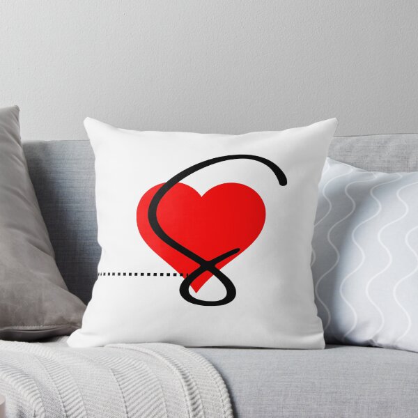 Item preview, S as in us with heart designed and sold by Mitti Di Khushboo.
