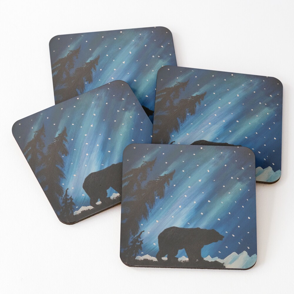 Item preview, Coasters (Set of 4) designed and sold by RGIllustrations.