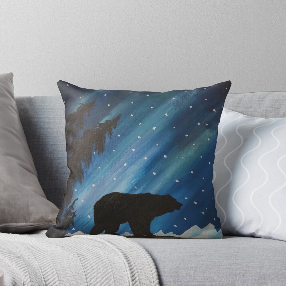 Item preview, Throw Pillow designed and sold by RGIllustrations.