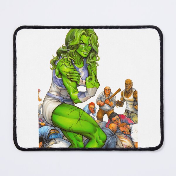 Item preview, Green Strong Woman Hero Design Inspired by She-Hulk Character designed and sold by wordonmyapparel.