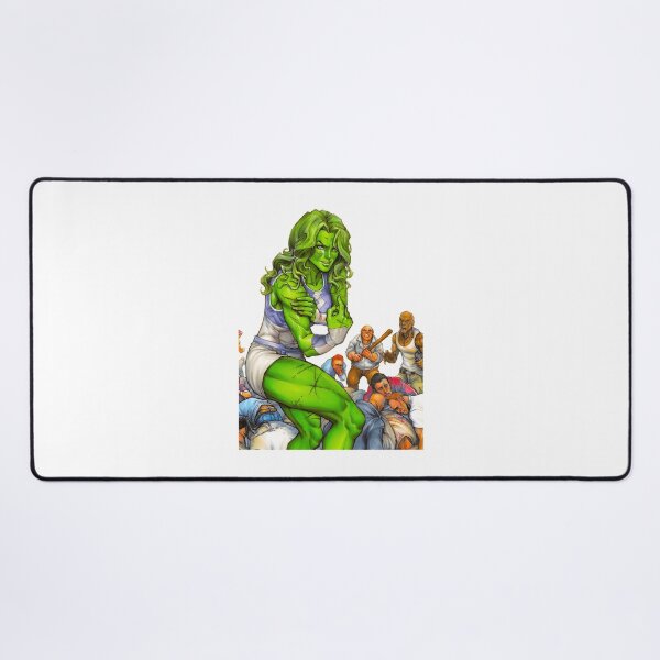 Item preview, Green Strong Woman Hero Design Inspired by She-Hulk Character designed and sold by wordonmyapparel.