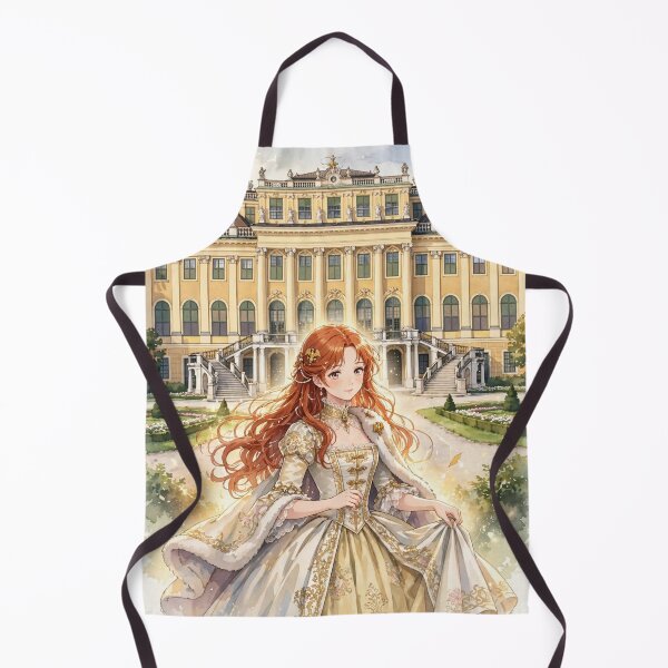 Item preview, Schönbrunn Palace Vienna Austria Travel Adventure Exploring the Iconic Historic Palace Austrian Architecture European City Travel and Wanderlust with Red Haired Woman designed and sold by DibujandoPorfa.