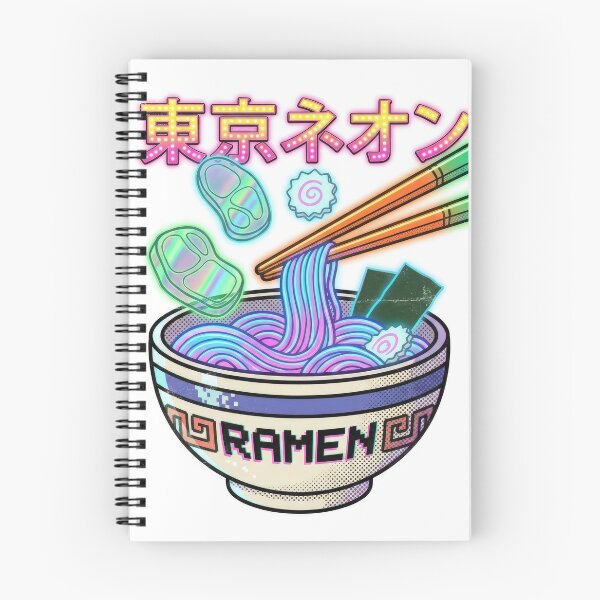 Item preview, Tokyo Neon Cyberpunk Ramen Noodle Bowl Art designed and sold by Rahat3344.