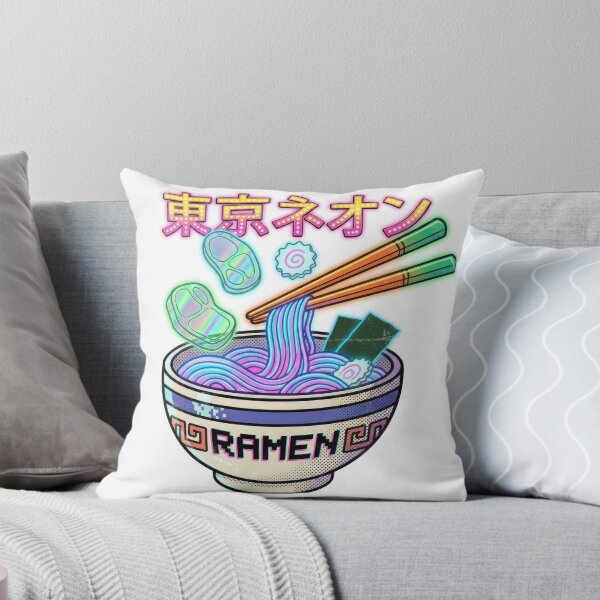 Item preview, Tokyo Neon Cyberpunk Ramen Noodle Bowl Art designed and sold by Rahat3344.