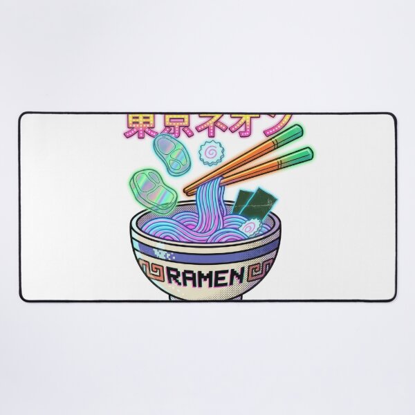 Item preview, Tokyo Neon Cyberpunk Ramen Noodle Bowl Art designed and sold by Rahat3344.