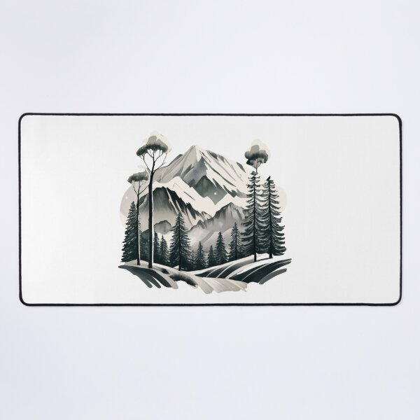 Item preview, Dark Forest Lone Pine Mountain designed and sold by Gustavo Navarro.