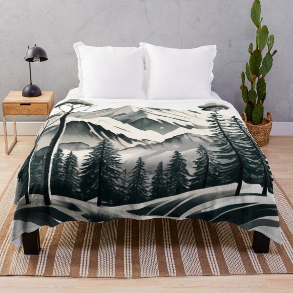 Item preview, Dark Forest Lone Pine Mountain designed and sold by Gustavo Navarro.