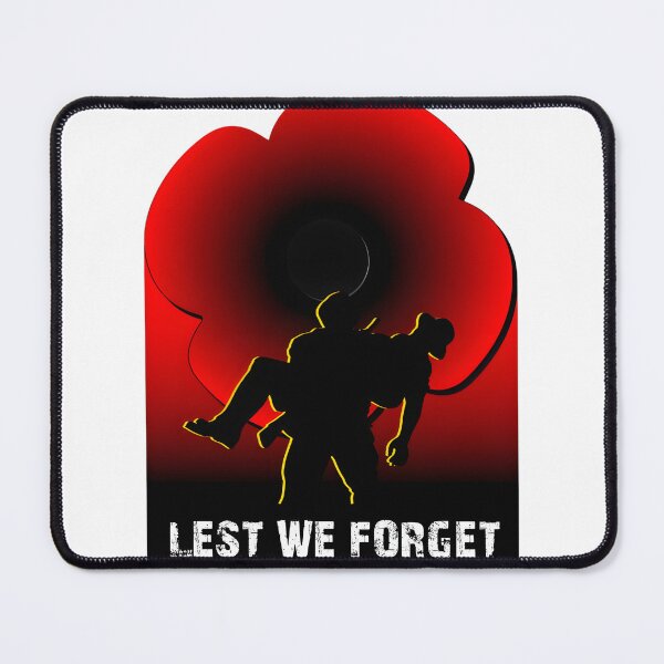 Item preview, Lest We Forget Remembrance Tribute Memorial Design designed and sold by zanahoricida.