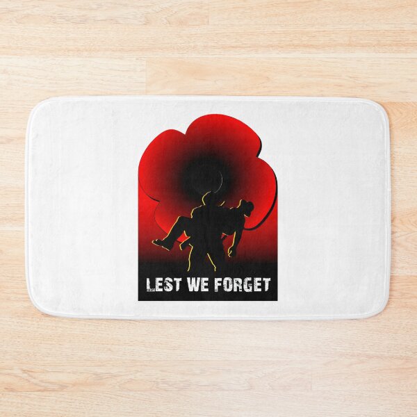 Item preview, Lest We Forget Remembrance Tribute Memorial Design designed and sold by zanahoricida.