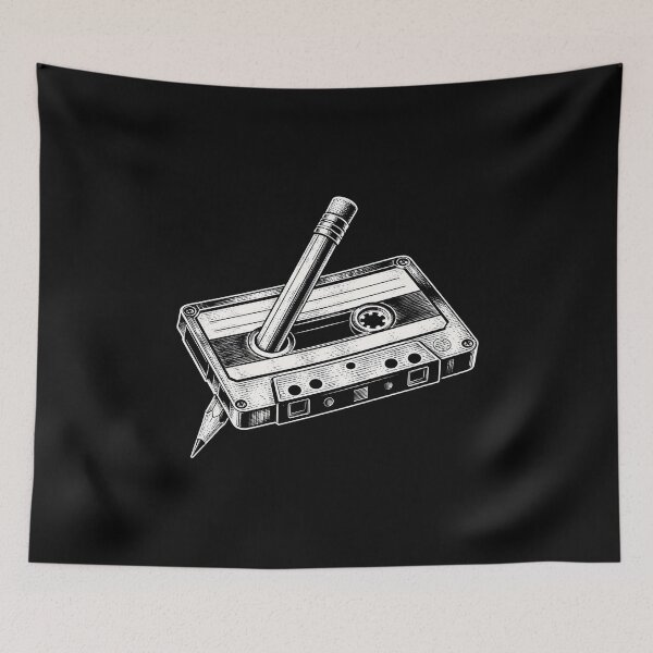 Item preview, Vintage Cassette Tape Dark Academia Aesthetic designed and sold by DemureArtsy.